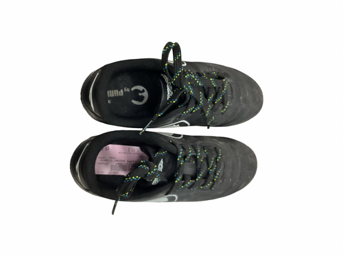 Vist Large View of Product Image Which is Used Puma Soccer Cleats Black Youth 13.0