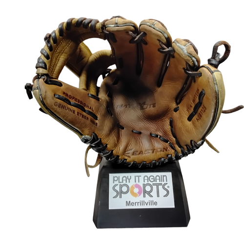 Vist Large View of Product Image Which is Used Easton NATURAL ELITE BB/SB Glove RH Throw Brown 11 1/4"
