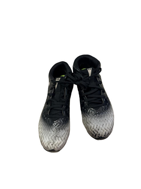 Vist Large View of Product Image Which is Used Under Armour Spotlight Hammer RM 3028224-001 Men's Football Cleats Black Size 6