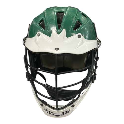 Vist Large View of Product Image Which is Used Cascade CPV Lacrosse Helmet Green M/L