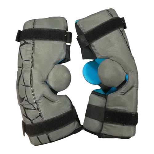 Vist Large View of Product Image Which is Used Nike VAPOR LT Lacrosse Arm Pads/Guards Grey LG