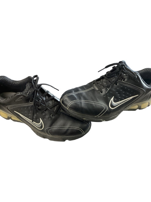 Vist Large View of Product Image Which is Used Nike Mens Golf Shoes Black Senior 9.5