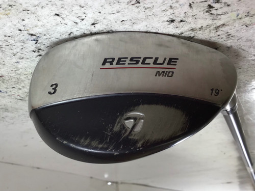 Vist Large View of Product Image Which is Used Taylormade RESCUE MID Mens Hybrid Club RH 3 Hybrid