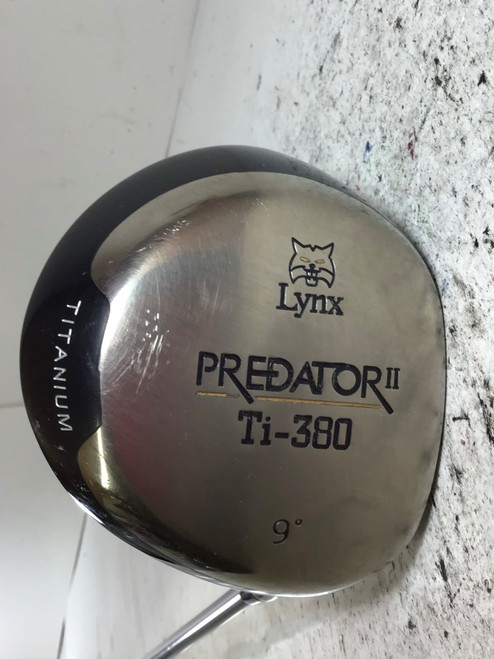 Vist Large View of Product Image Which is Used Lynx PREDATOR II Mens Driver RH 9.0 Degree