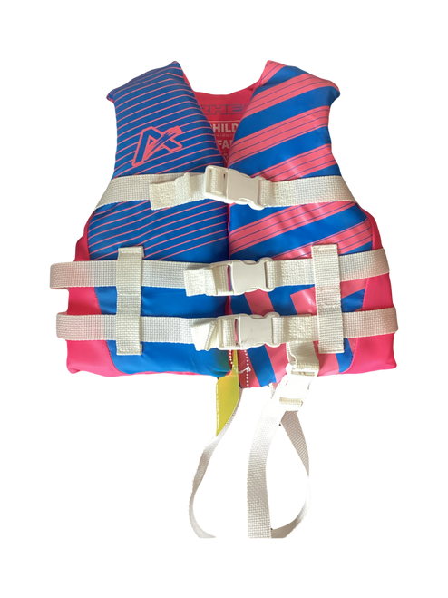 Vist Large View of Product Image Which is Used Airhead Child PFD Royal Blue Child 30-50