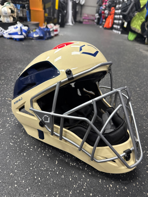 Vist Large View of Product Image Which is Used Evoshield PRO SRZ Catchers Helmet w/Mask Medium 