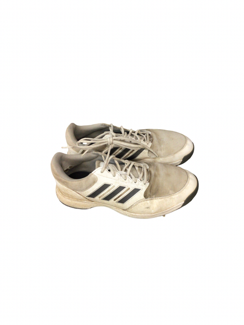 Vist Large View of Product Image Which is Used Adidas Mens Golf Shoes White Senior 11