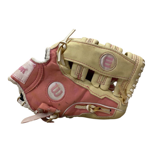 Vist Large View of Product Image Which is Used Wilson HOPE A2446 BB/SB Glove T-ball Pink 10"