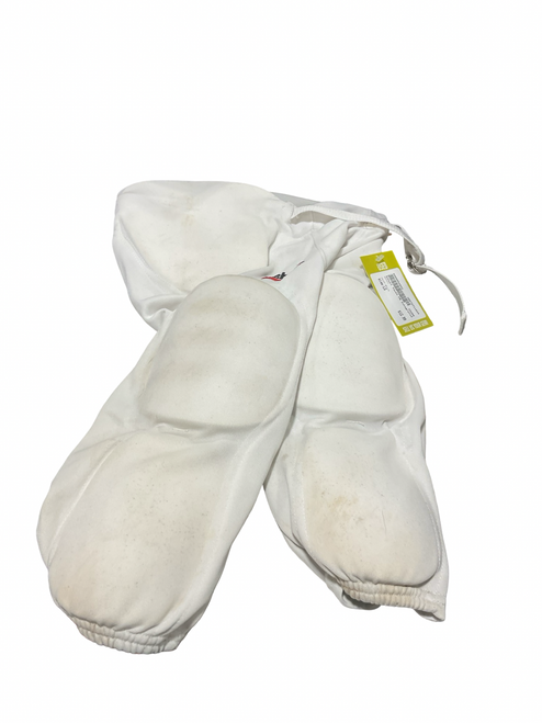 Vist Large View of Product Image Which is Used Schutt Youth FB Integrated Pants White LG