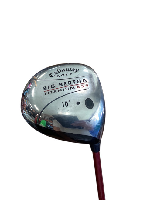 Vist Large View of Product Image Which is Used Callaway BIG BERTHA TITANIUM 454 Mens Driver RH 10.0 Degree
