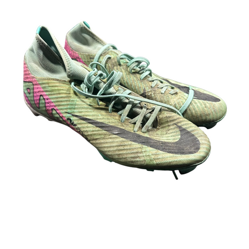 Vist Large View of Product Image Which is Used Nike MERCURIAL AIR ZOOM Soccer Cleats Green Senior 8