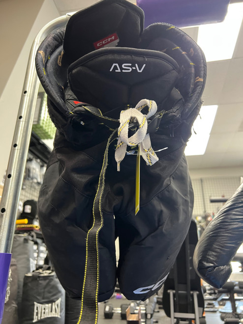 Vist Large View of Product Image Which is Used CCM TACKS AS-V Senior Pant Black SM