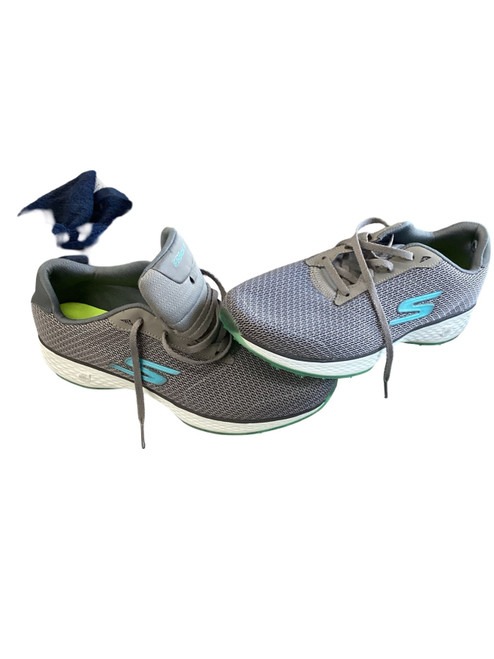 Vist Large View of Product Image Which is Used Sketchers Womens Golf Shoes Grey Senior 11