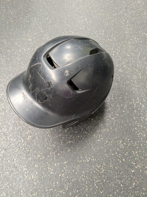 Vist Large View of Product Image Which is Used Easton HELMET Batting Helmet No Mask Black MD