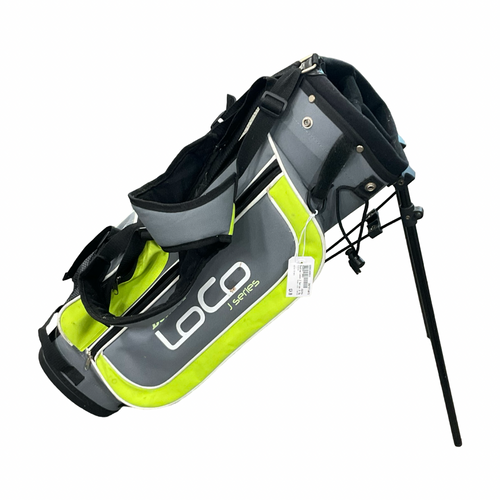 Vist Large View of Product Image Which is Used Dunlop LOCO J SERIES Jr Stand Bag Green