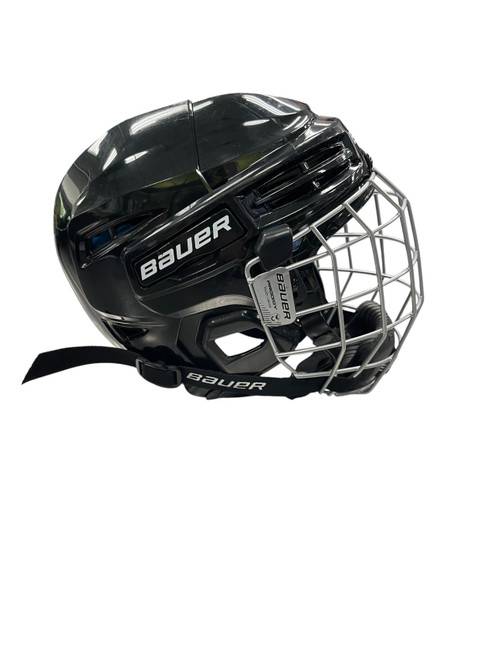 Vist Large View of Product Image Which is Used Bauer PRODIGY Helmet Cage Combo Black One Size