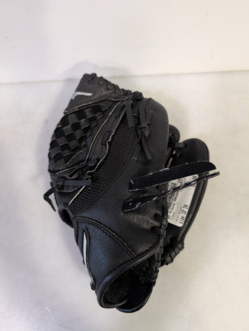 Vist Large View of Product Image Which is Used Mizuno PROSPECT BB/SB Glove RH Throw Black 10"
