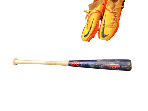 Vist Large View of Product Image Which is Used Rawlings Y62 ASH BB/SB Wood Bat 29"