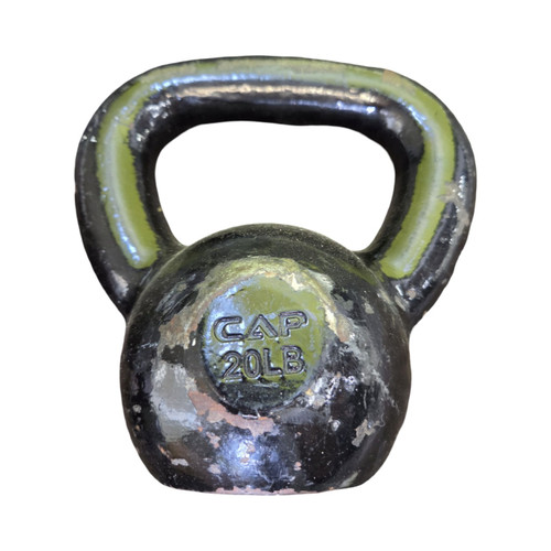Vist Large View of Product Image Which is Used 20LB BODY KETTLEBELL Kettle Dumbbell (Each) Black 20 lb