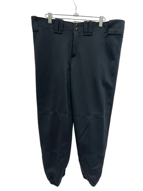 Vist Large View of Product Image Which is New Mizuno Black Womens XL Softball Pants 