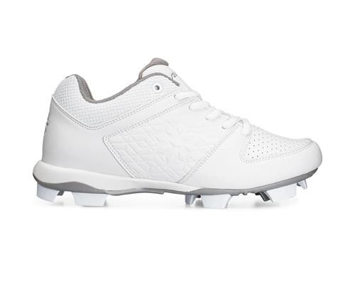 Vist Large View of Product Image Which is New RIP-IT Diamond Womens 10 Softball Cleats White  