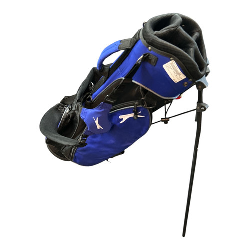 Vist Large View of Product Image Which is Used Slazenger STAND BAG Mens Stand Bag Black And Navy Blue