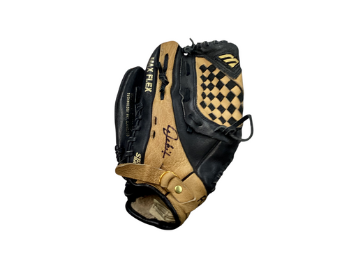 Vist Large View of Product Image Which is Used Mizuno GPSP 1075 BB/SB Glove LH Throw Black 10 3/4"
