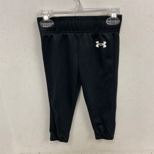Vist Large View of Product Image Which is Used Under Armour PANT BB/SB Pant Boys Black XS