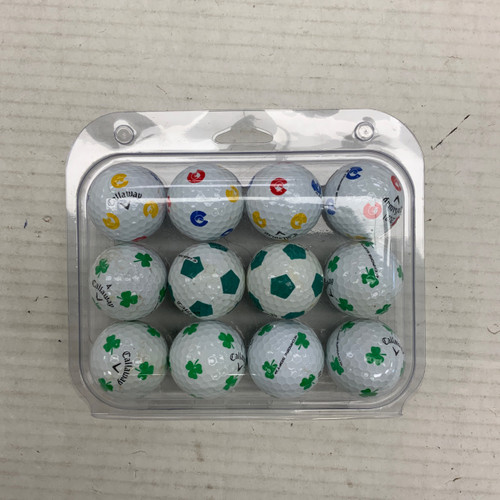 Vist Large View of Product Image Which is Used Callaway CHROME SOFT ASSORTED 12 Pack - Golf Balls