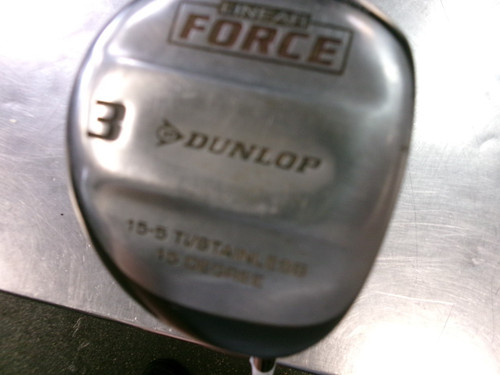 Vist Large View of Product Image Which is Used Dunlop LINEAR FORCE Mens Fairway Wood RH 3 Wood