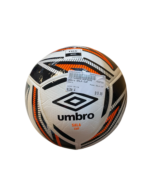 Vist Large View of Product Image Which is Used Umbro SALA CUP All Size Soccer Ball White 4