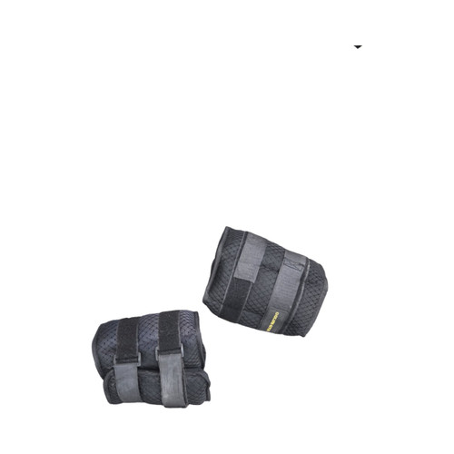 Vist Large View of Product Image Which is Used 20LB PAIR ANKLE/WRIST WEIGHTS Ankle Weights Black 20 lb