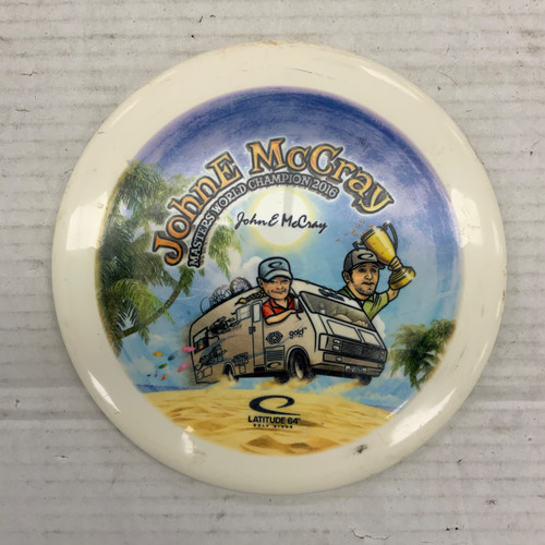 Vist Large View of Product Image Which is Used Latitude 64 GLADIATOR Disc Golf Driver White 174g