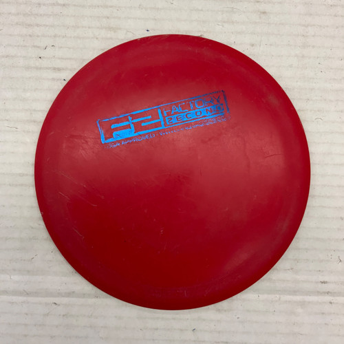 Vist Large View of Product Image Which is Used Innova DX DESTROYER Disc Golf Driver Red 159g