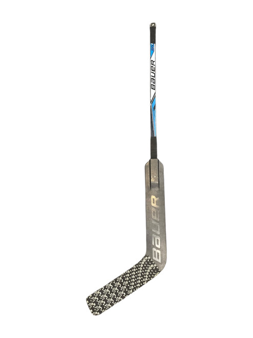 Vist Large View of Product Image Which is Used Bauer SH100 Street Goalie Stick Black MD