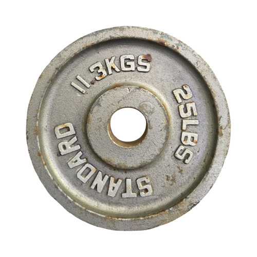 Vist Large View of Product Image Which is Used 25 LB PLATE Olympic Plate (Each) 25 lb