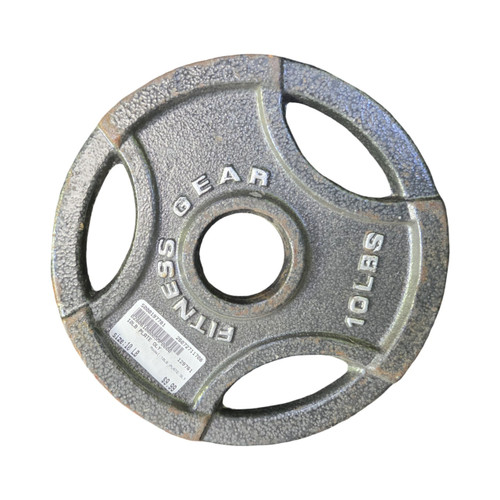 Vist Large View of Product Image Which is Used 10LB PLATE OLY Olympic Plate (Each) 10 lb