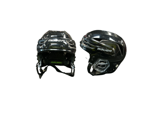 Vist Large View of Product Image Which is Used Bauer RE-ACT 85 Hockey Helmet Only Black SM