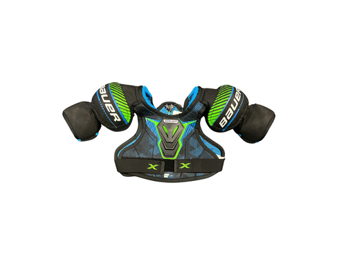 Vist Large View of Product Image Which is Used Bauer BAUER X Youth Shoulder Pads LG