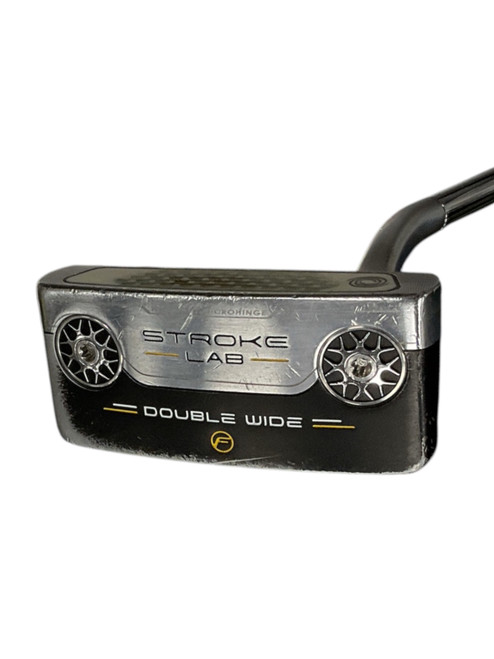 Vist Large View of Product Image Which is Used Odyssey STROKE LAB DOUBLE WIDE Mens Putter RH