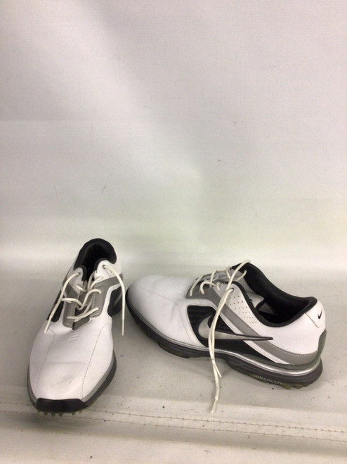 Vist Large View of Product Image Which is Used Nike Mens Golf Shoes White Senior 9
