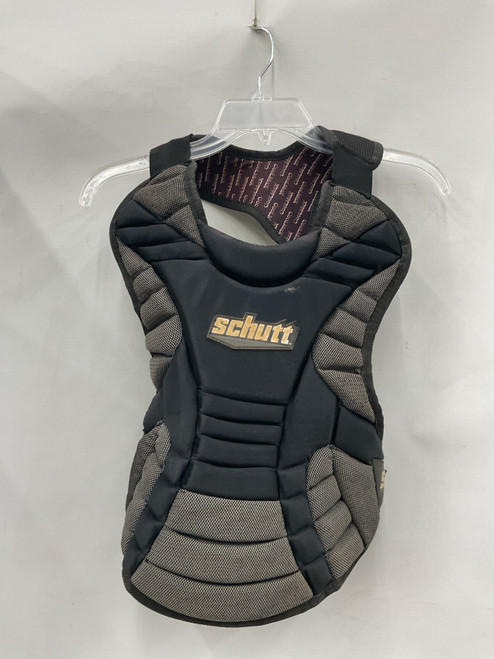 Vist Large View of Product Image Which is Used MacGregor CHEST PROTECTOR Catchers Chest Protector Black Youth