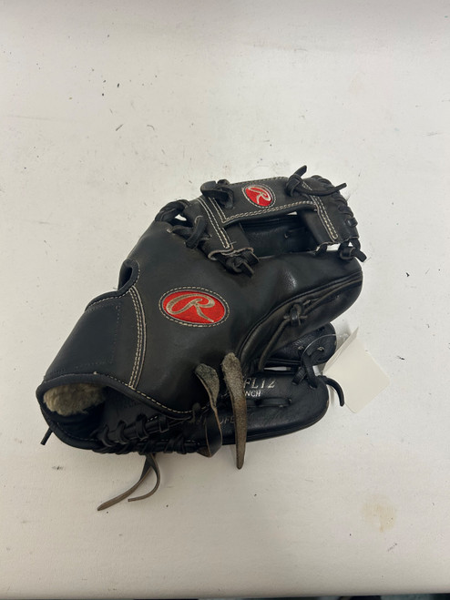 Vist Large View of Product Image Which is Used Rawlings PROSFL12 BB/SB Glove RH Throw Black 11 3/4"