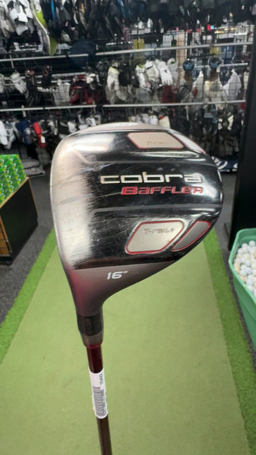 Vist Large View of Product Image Which is Used Cobra BAFFLER Mens Fairway Wood LH 3 Wood