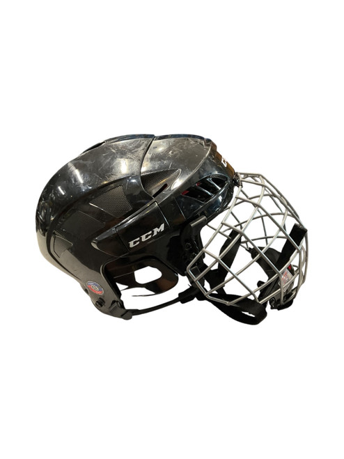 Vist Large View of Product Image Which is Used CCM 50 SM COMBO Helmet Cage Combo Black SM