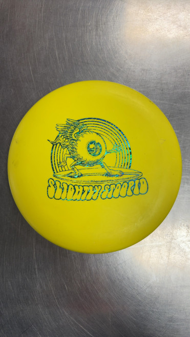 Vist Large View of Product Image Which is Used Discmania SLIGHTLY STOOPID P2 Disc Golf Putter Yellow