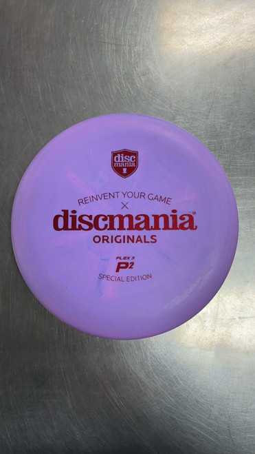 Vist Large View of Product Image Which is Used Discmania FLEX 3 P2 SPECIAL EDITION Disc Golf Putter Purple