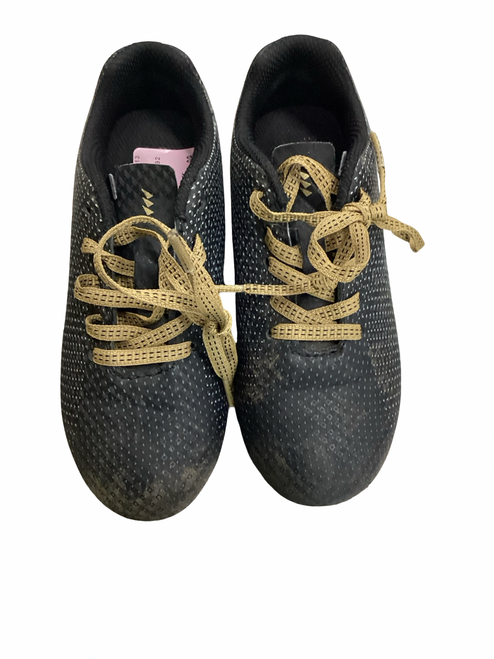 Vist Large View of Product Image Which is Used Dsg Soccer Cleats Gold Youth 11.0