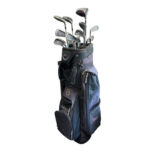 Vist Large View of Product Image Which is Used SQUARE TWO LPGA Womens Package Set RH Black 12 Piece