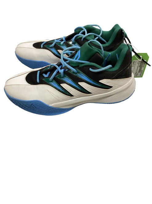 Vist Large View of Product Image Which is Used Adidas Basketball Shoes M Carolina Blue And White Senior 11